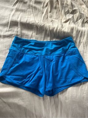 Lululemon Athletic Blue Performance Shorts